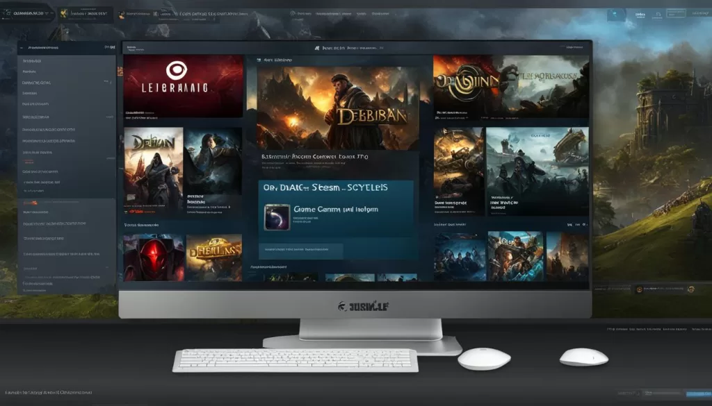 Jogos do Debian - Steam