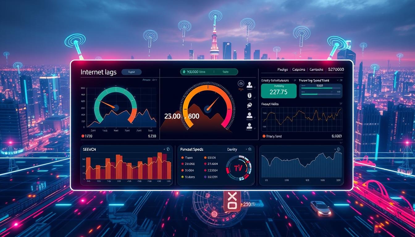 teste para velocidade de internet